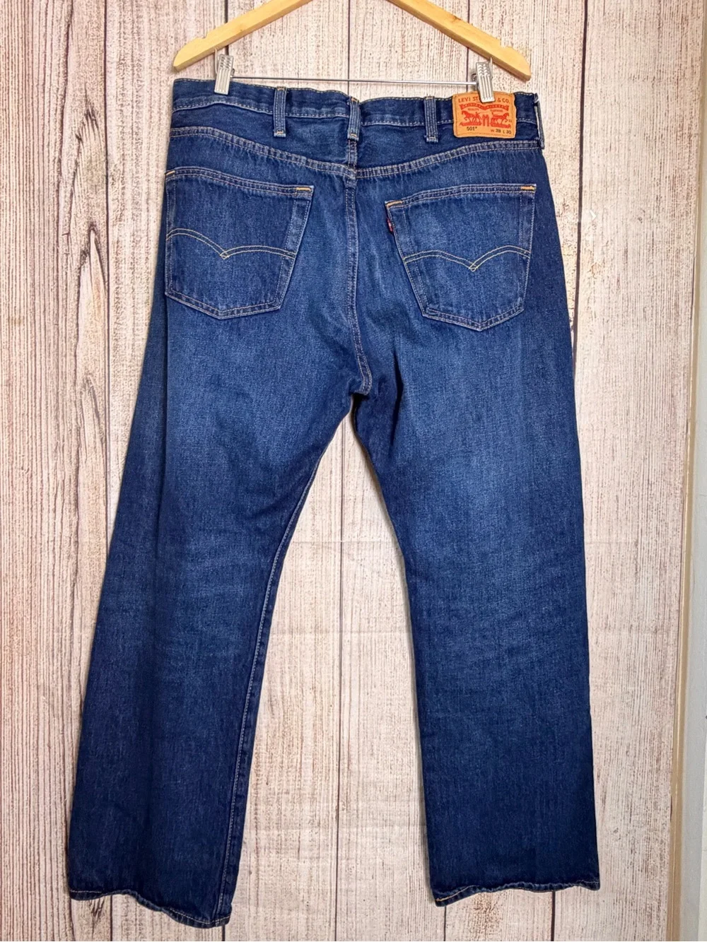 Levis Mens 501 Jeans size W38 L30
